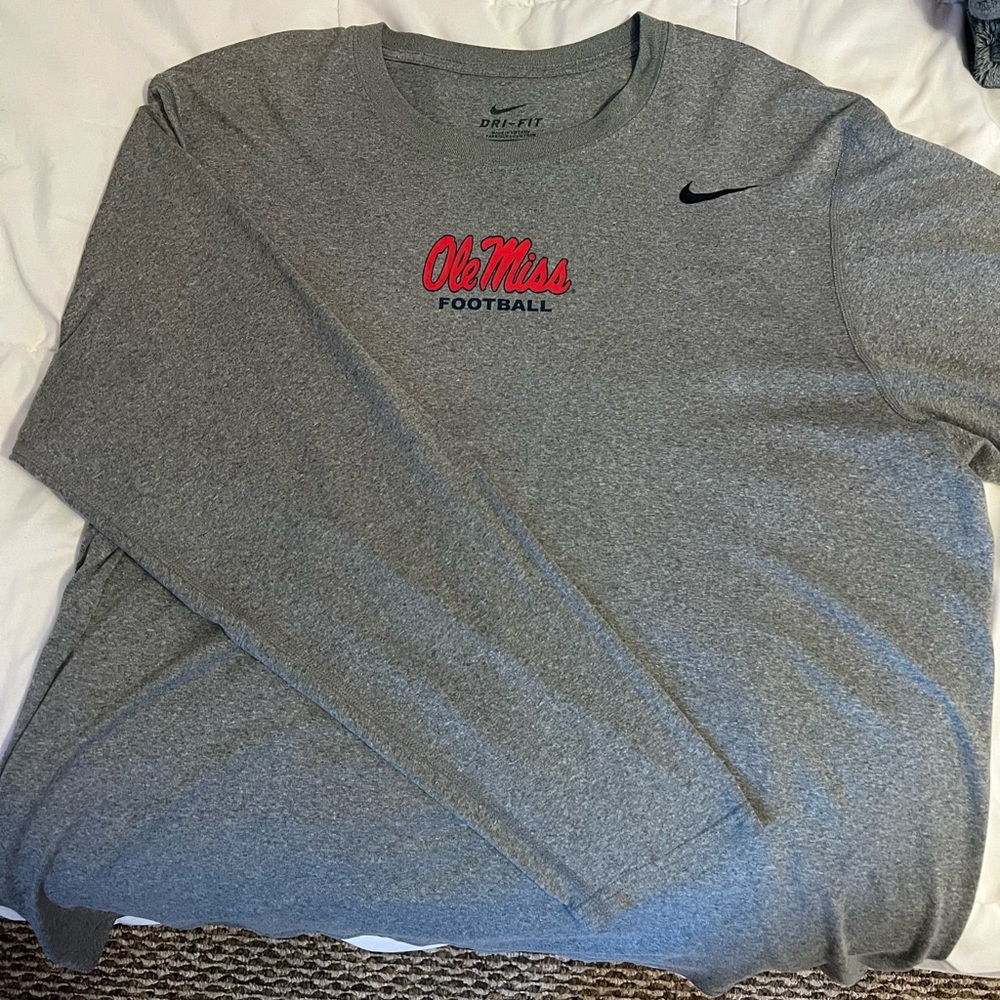 Nike Ole Miss Long Sleeve Shirt